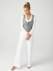 Puristic Project Damen-Weste PP-F01 grau