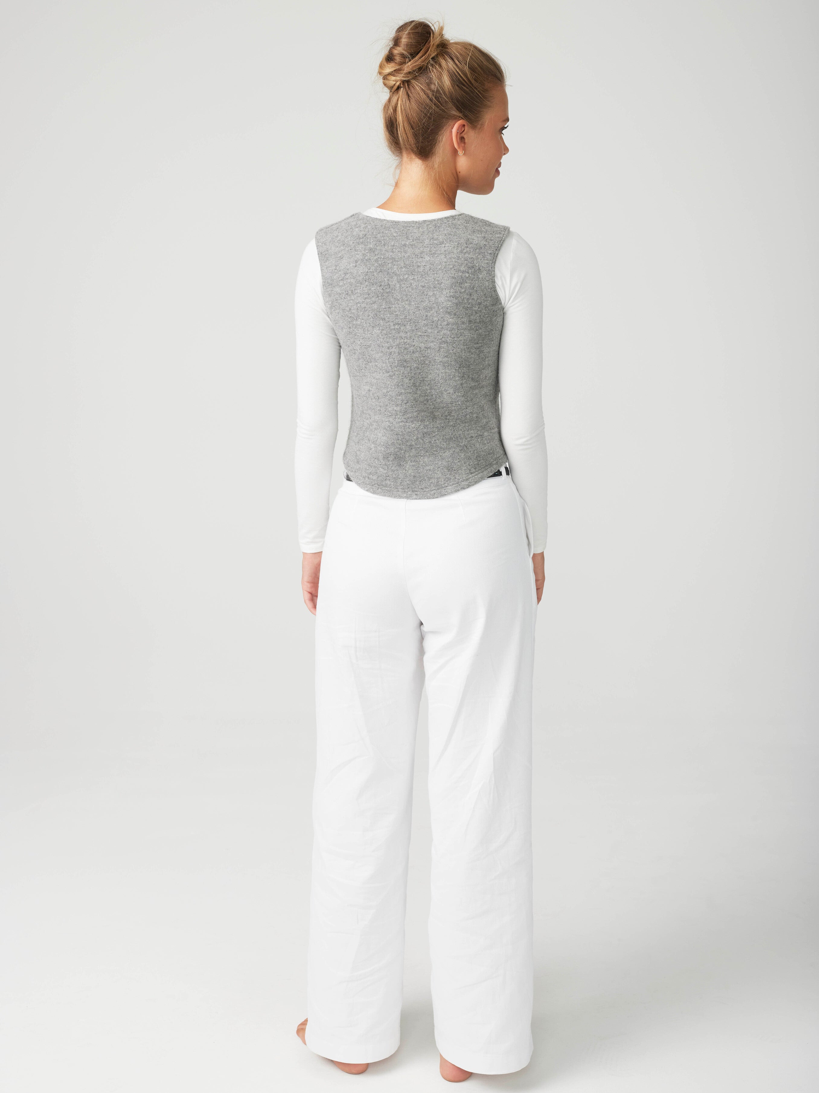 Puristic Project Damen-Weste PP-F01 grau