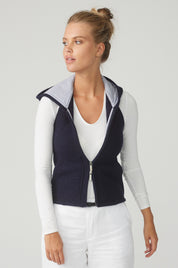 Puristic Project Damen-Weste PP-F02 blau