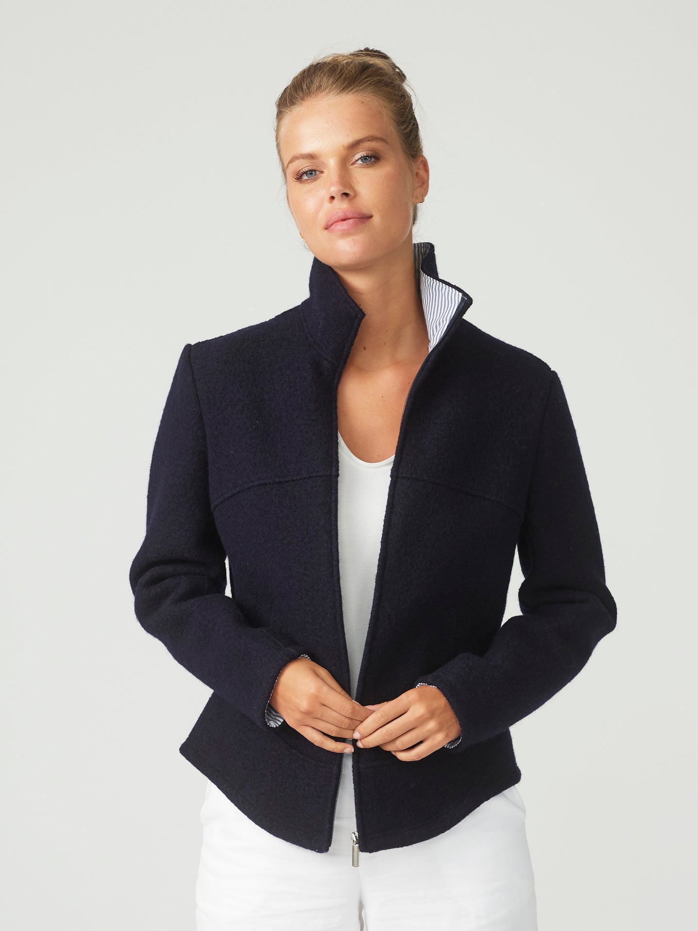 Puristic Project Damen-Jacke PP-F04 blau