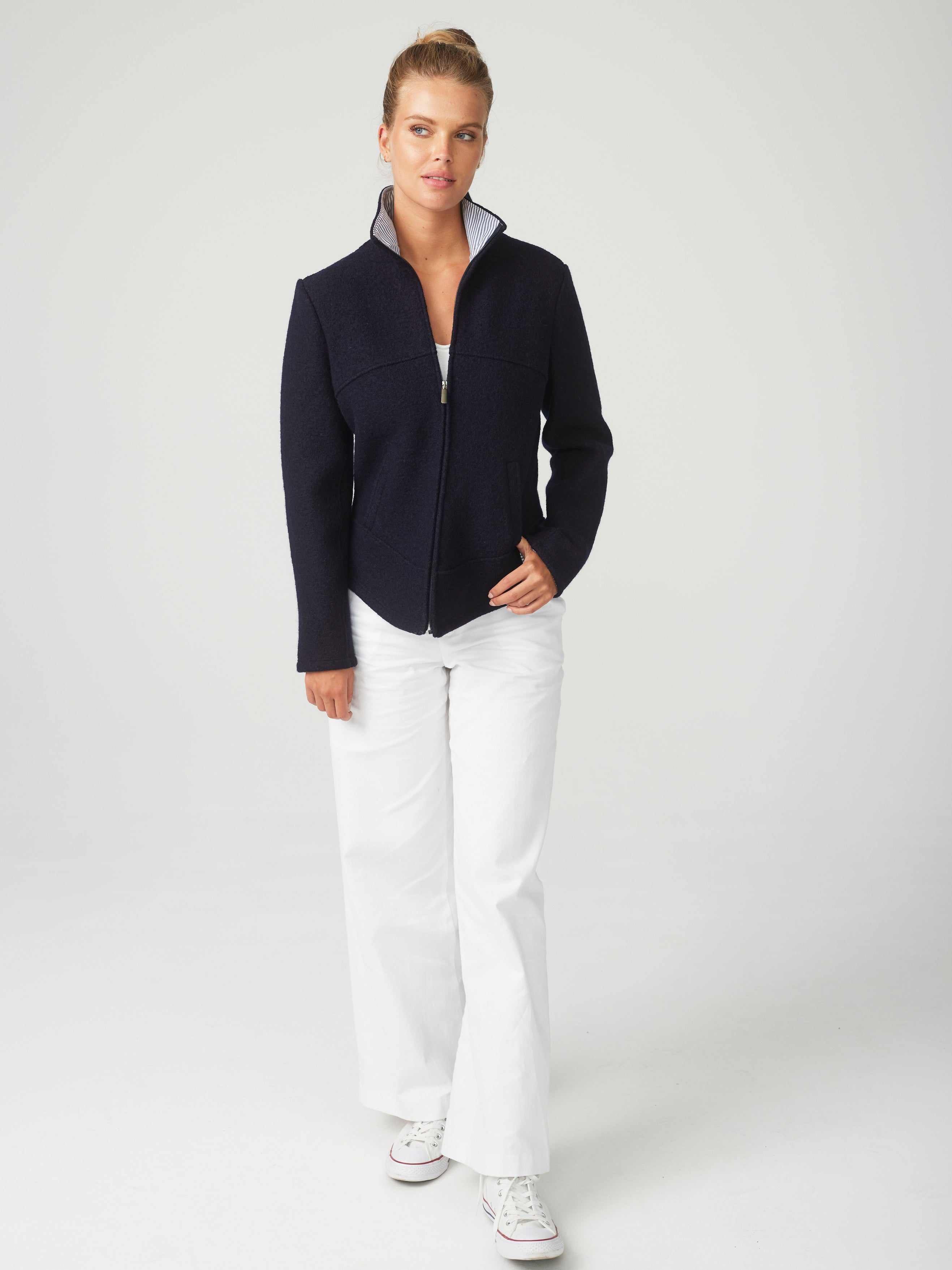 Puristic Project Damen-Jacke PP-F04 blau