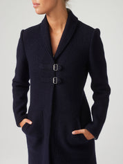 Puristic Project Damen-Mantel PP-F05 blau