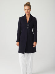 Puristic Project Damen-Mantel PP-F05 blau