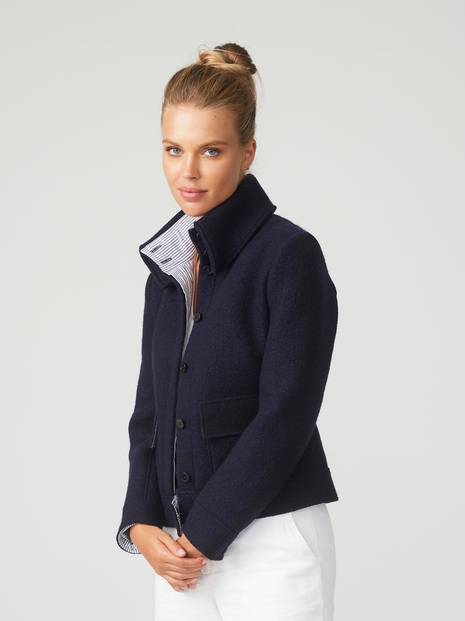 Puristic Project Damen-Jacke PP-F06 blau