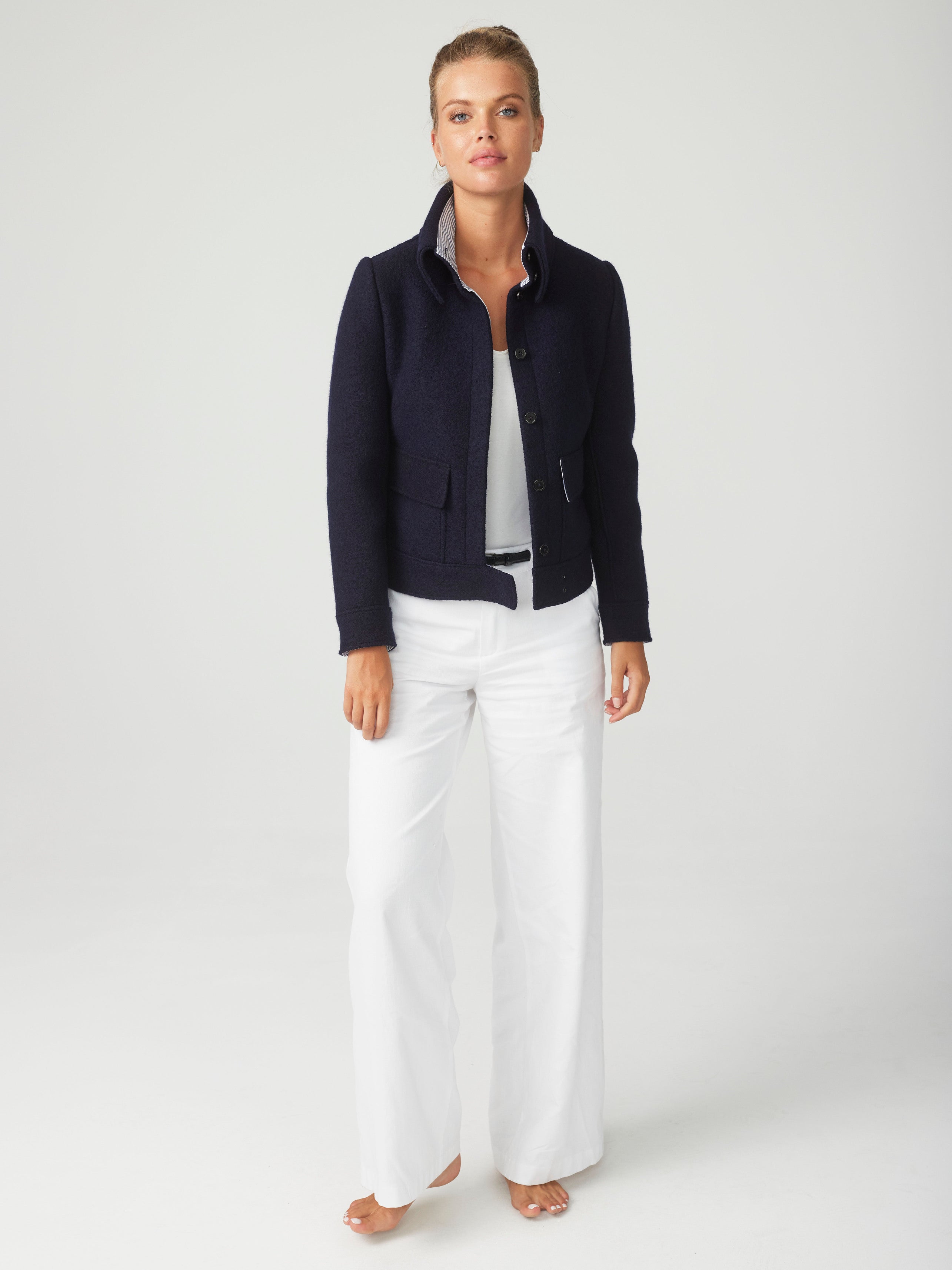 Puristic Project Damen-Jacke PP-F06 blau