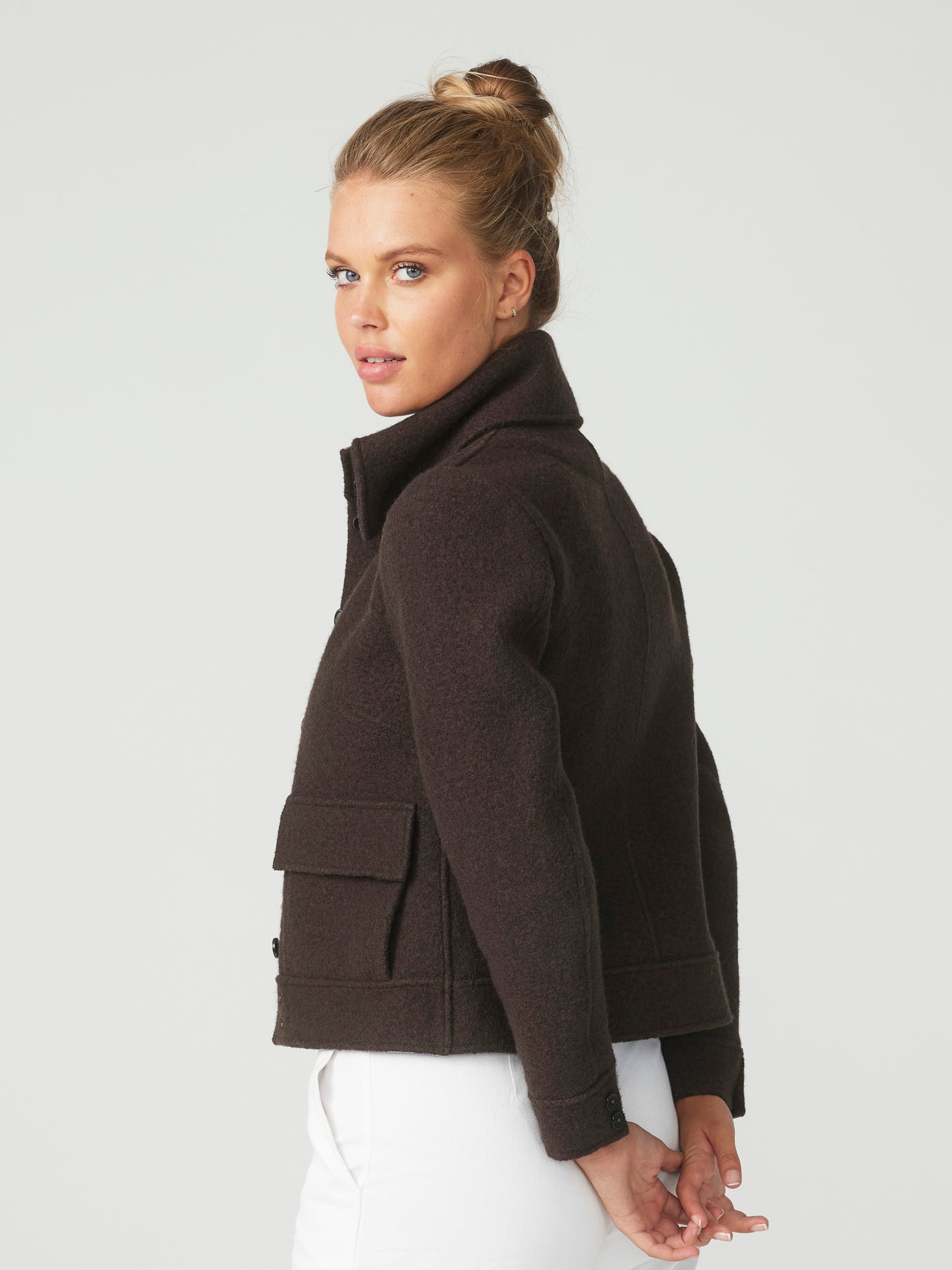 Puristic Project Damen-Jacke PP-F06 braun