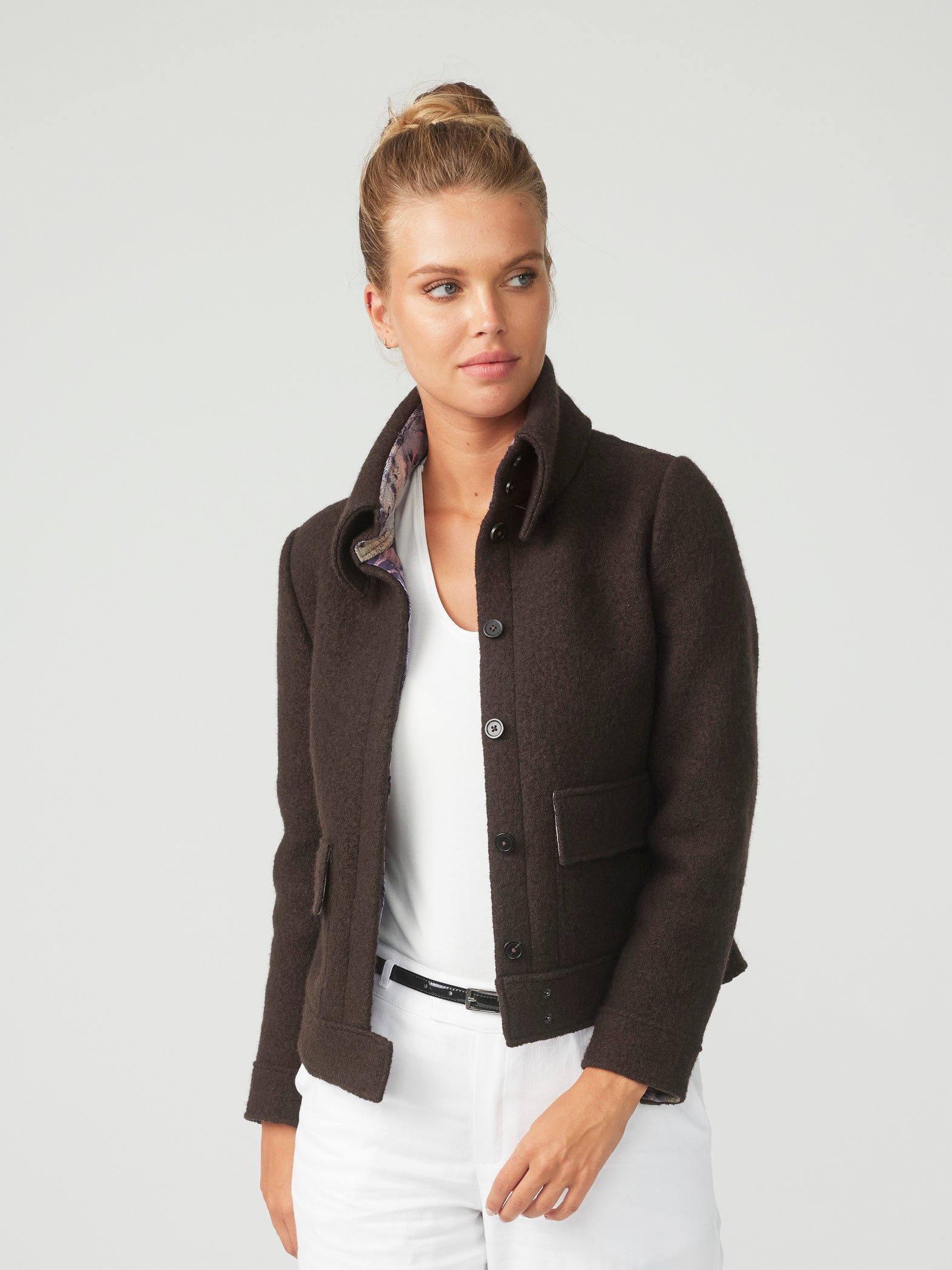 Puristic Project Damen-Jacke PP-F06 braun