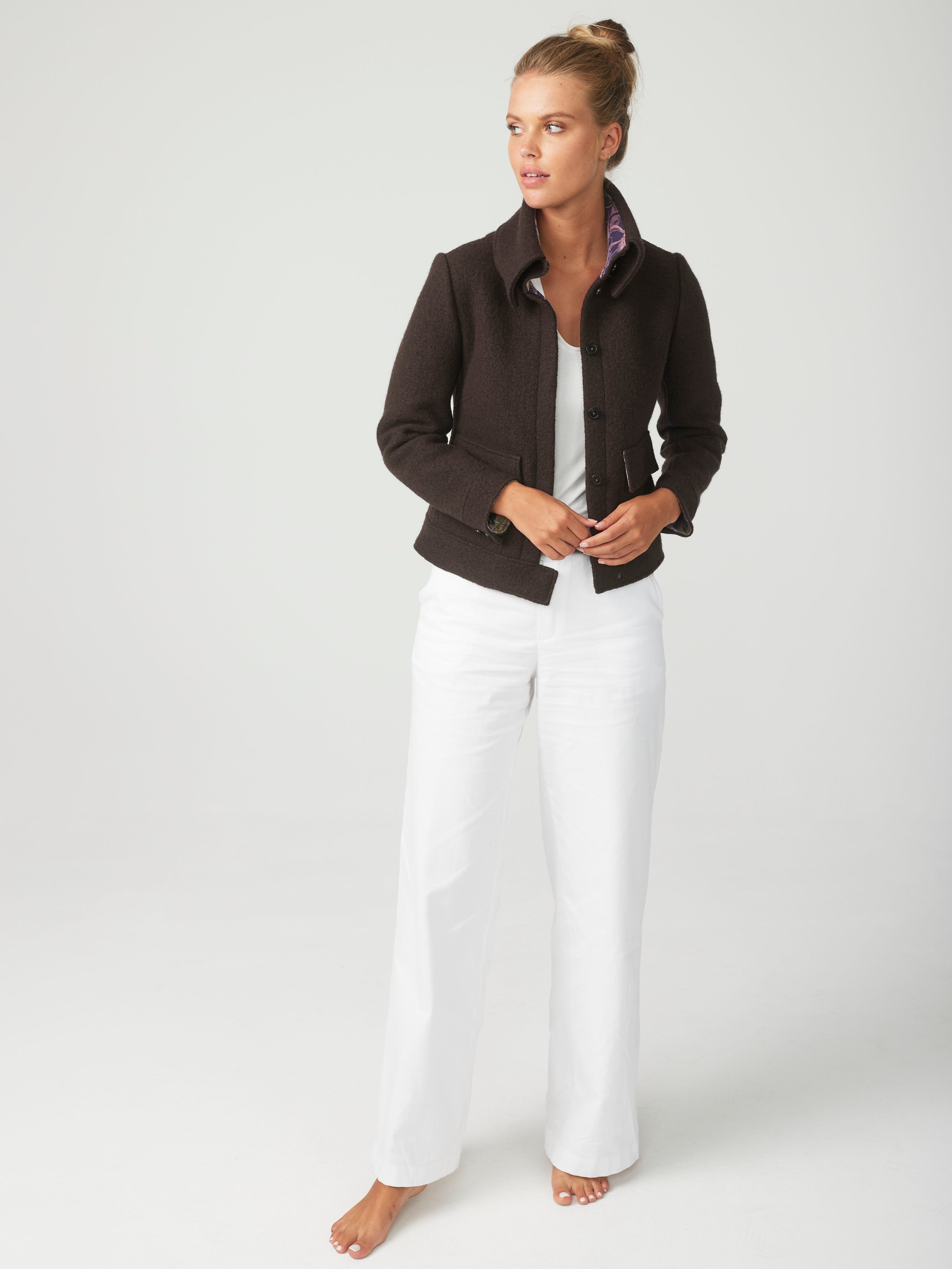 Puristic Project Damen-Jacke PP-F06 braun