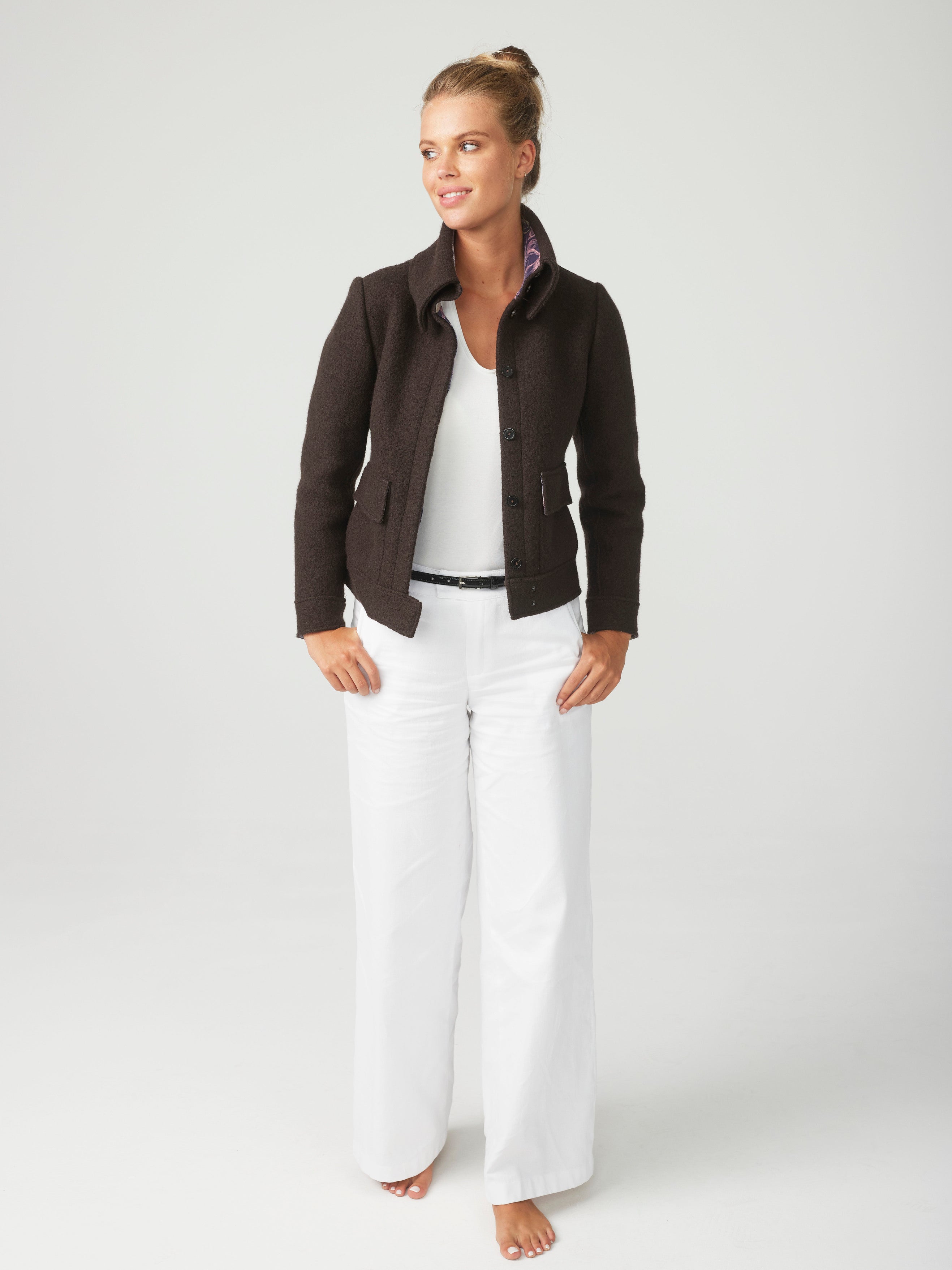 Puristic Project Damen-Jacke PP-F06 braun