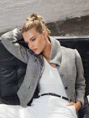 Puristic Project Damen-Jacke PP-F06 grau