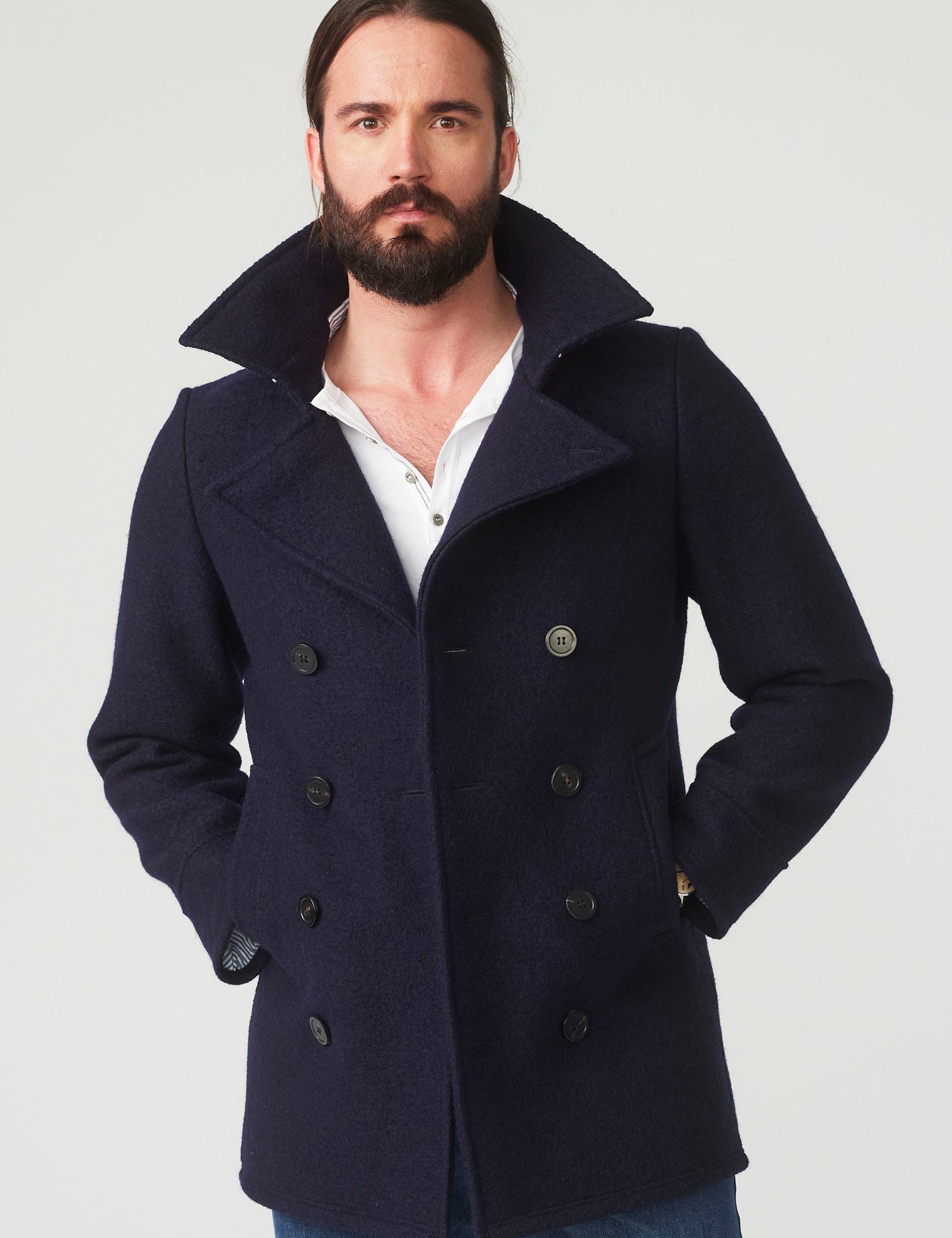 Puristic Project Herren-Jacke PP-M03 blau