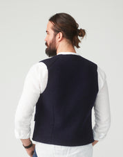 Puristic Project Herren-Weste PP-M04 blau
